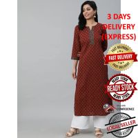 100% ORIGINAL READY STOCK Kurti New Design Indian Women Kurti Top Kurtis Traditional Long Short Kurtis Kurta Tunic Blouse Plus Party Wear Tudung Sarung Palazzo Set Saree Punjabi Suit Readymade UD25699ATTP