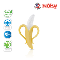 Nuby Banana Toothbrush with 360 Degree Bristles - NB782