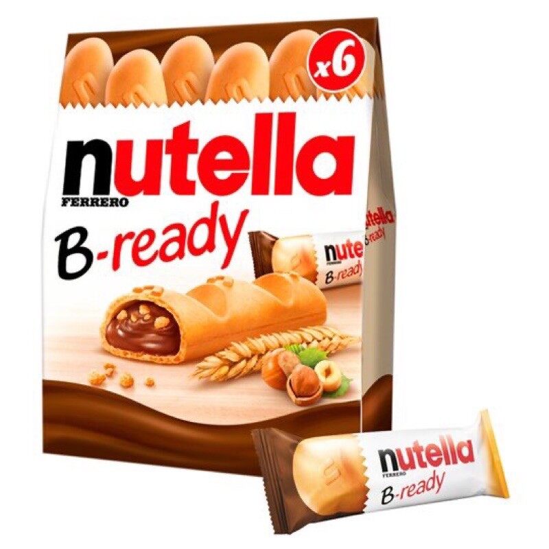 Nutella Ferrero B-ready T6 6 sticks/box 132g