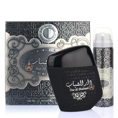 [ Original Arab ] Dar al shabaab perfume original EDP+free body spray Original