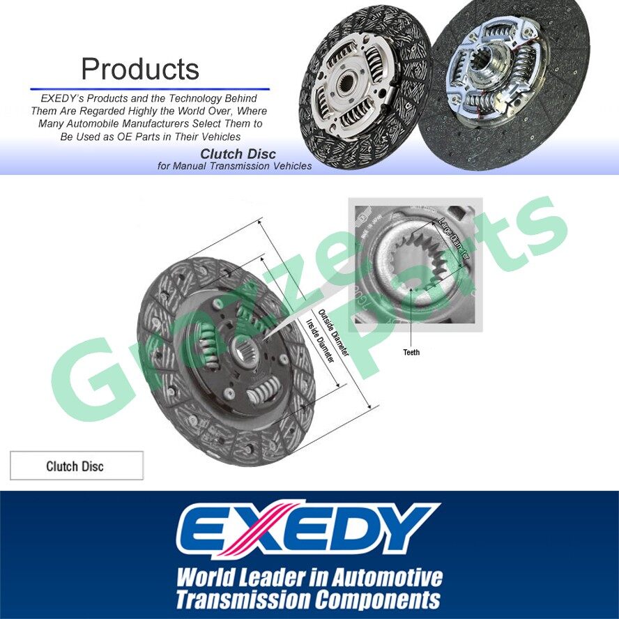 Exedy Daikin Clutch Kit Set Ty U For Toyota Vios Ncp Corolla Ae Ae Altis Zze