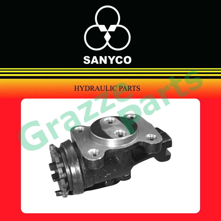 Sanyco Brake Pump Wheel Cylinder Front Left (No Bleeder Pin) 8-97081-145-0 for Isuzu Hicom MTB140 2.