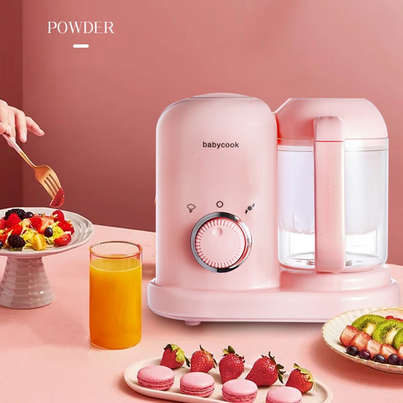 Baby Food Processor | Baby Food Processor Cook Porridge Rice Pasta 10 minutes steamer & blender Vegethable Blender Fruits Mixer