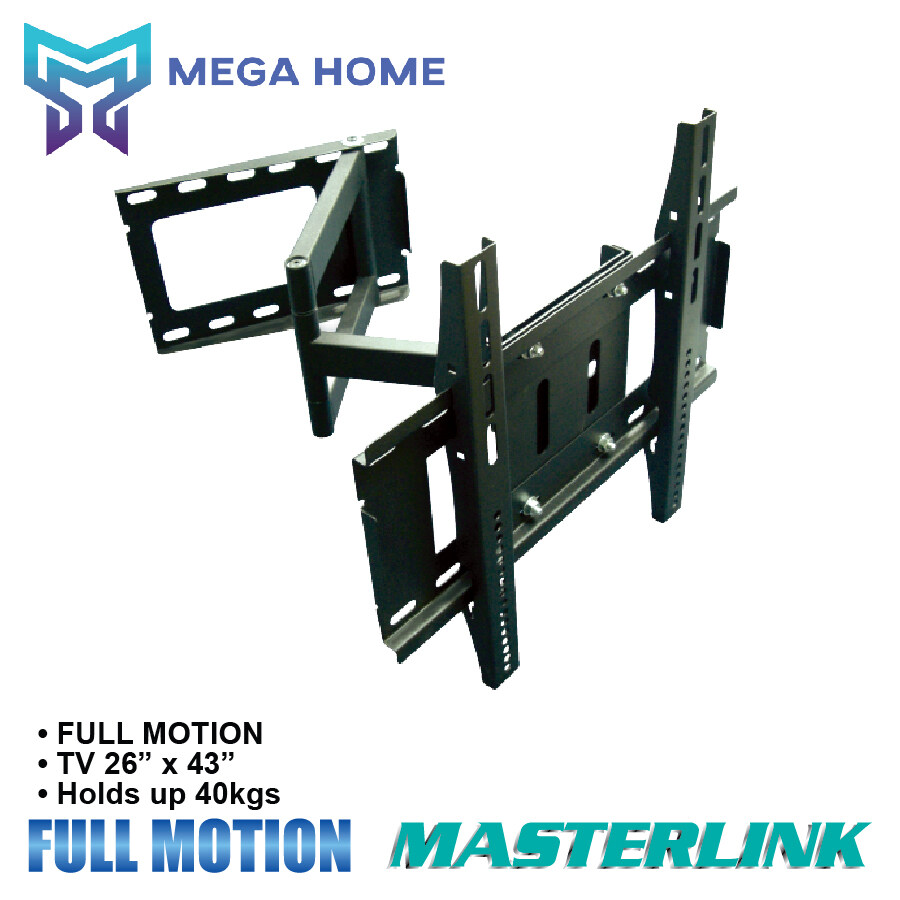Masterlink LED/LCD TV bracket /Full Motion wall mount for TV 26
