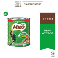 NESTLÉ MILO® Original Chocolate Malt Powder Tin (1.4kg) Bundle of 2