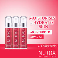NEW & IMPROVED [Triple Pack] Nutox Youth Restoring Moisture Emulsion SPF25 PA++ 50ml(All Skin Types)