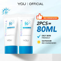 YOU Sunbrella Triple UV Elixir Sunscreen 40ml SPF 50+PA++++ UVA UVB Blue Light Protection Face & Body Sunscreen