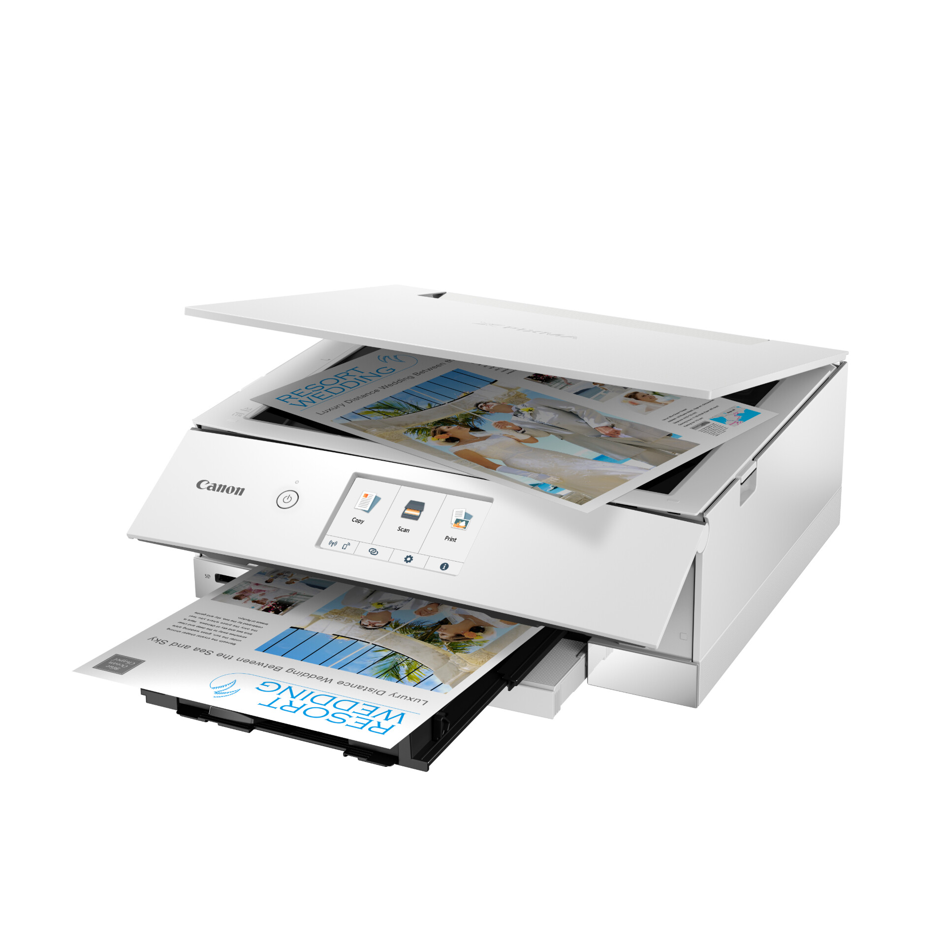 [NEW] CANON PIXMA TS8370 (White) High Performance Wireless WIFI Printer