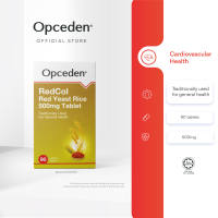 Opceden RedCol Red Yeast Rice Tablet (500mg x 90S)- Cardiovascular Health