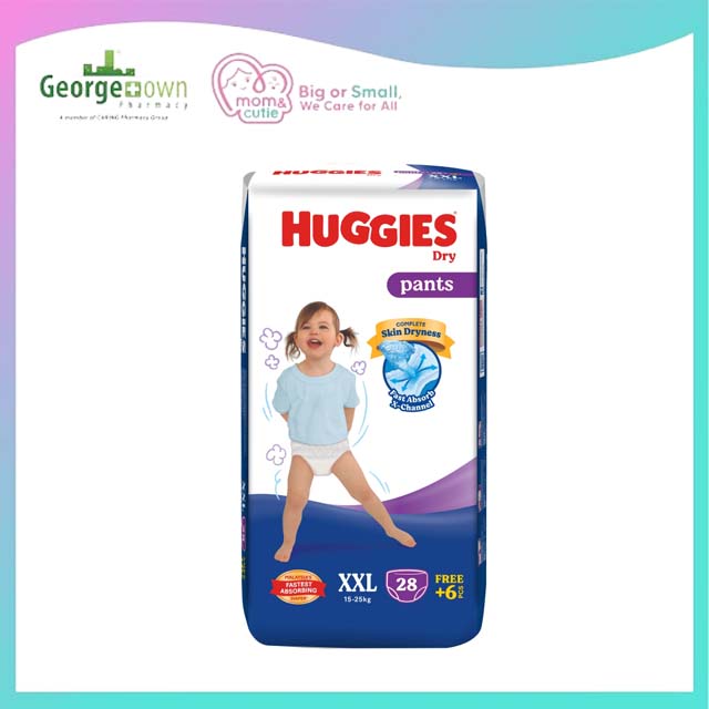 HUGGIES DRY PANTS SJP XXL 32S