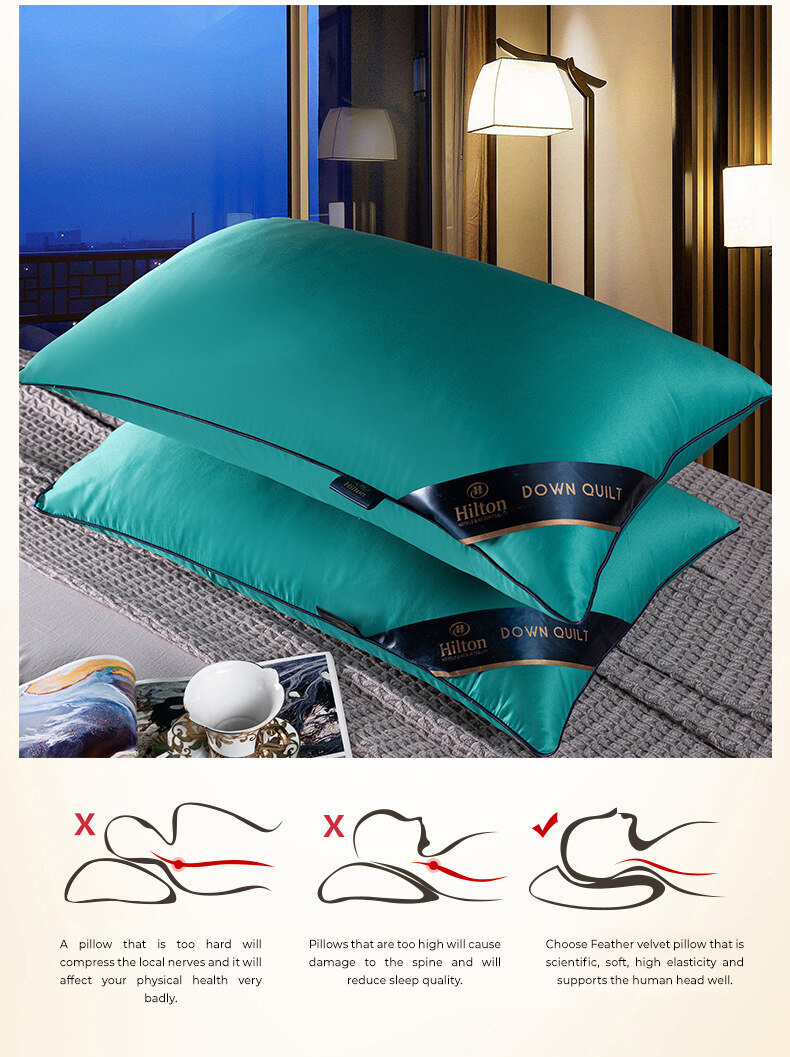 5 Stars Hotel Hilton Pillow Excellent Quality (1000g) BEST SELLER