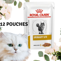 Royal Canin Urinary S/O Wet pouch Cat Food 12 x 85 g