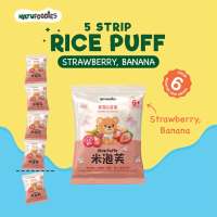Natufoodies Rice Puff (In Strip 5g x 5 packs)