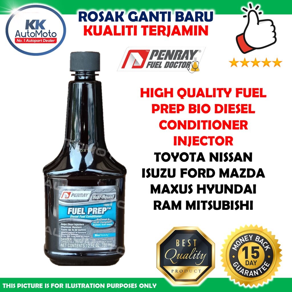 1 Botol Penray Diesel Fuel Conditioner Biodiesel Injector Cleaner Pencuci Tangki Diesel 355mL