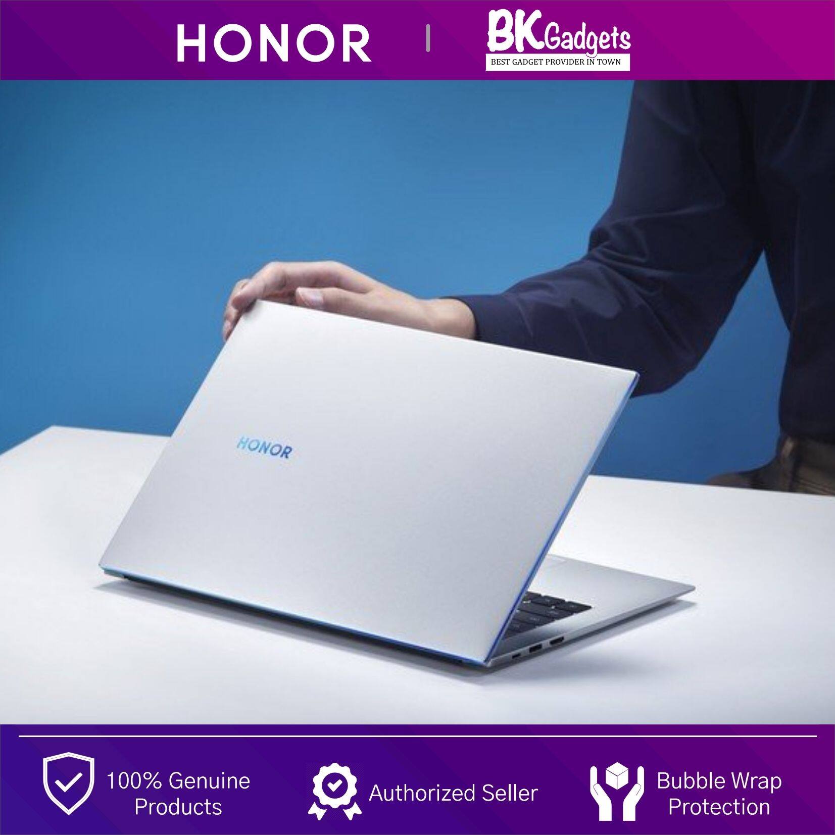 HONOR MagicBook 15 i5 Gen11 2021 [ 16GB + 512GB + Intel Iris ] Space Grey Laptop | FullView Display | Fingerprint Power Button | 65W Fast Charging | Aluminum Metal Body