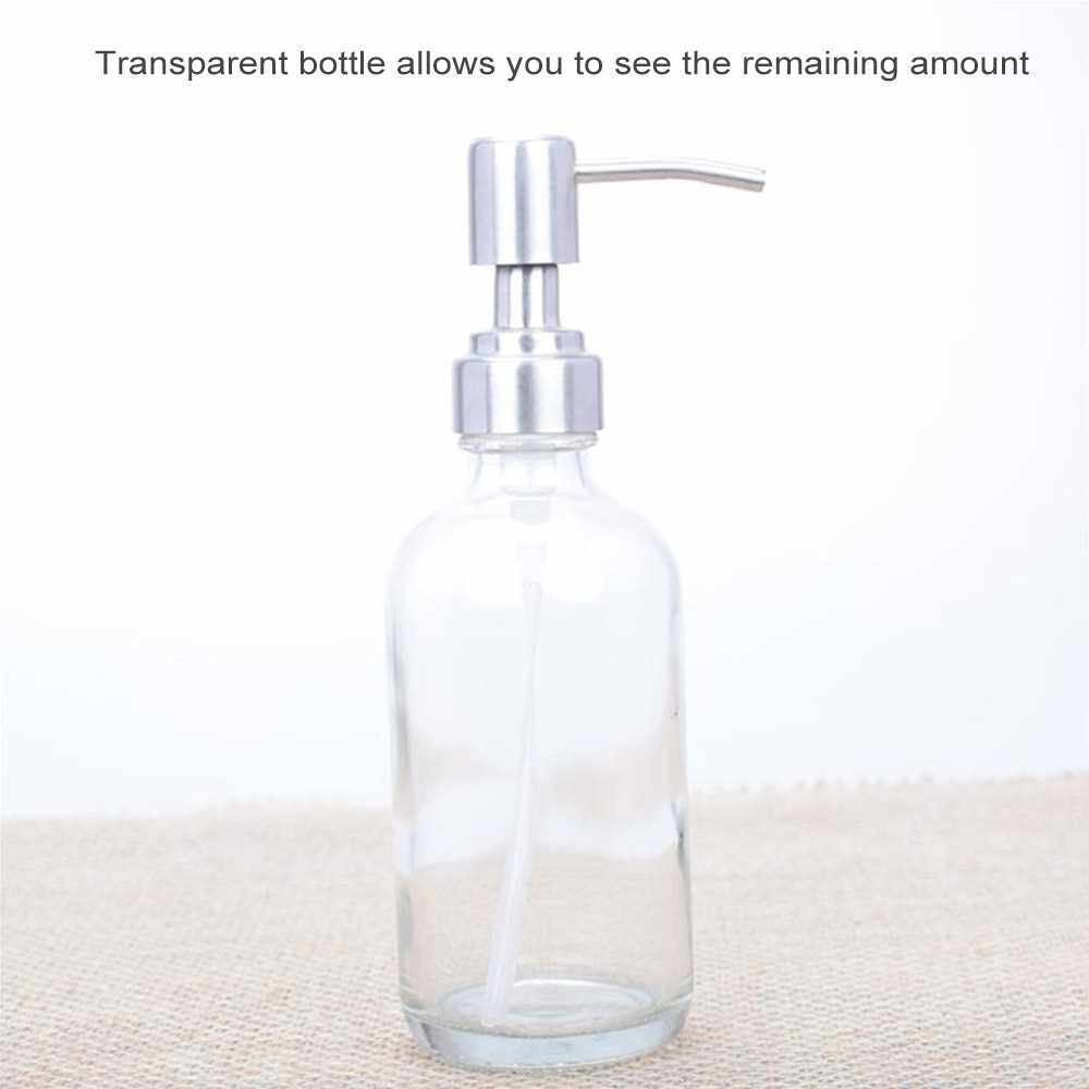 240ml Spray Bottle Fine Mist Empty Glass Spray Bottle Refill Dispenser Bottle for Essential Oils Lotions Liquid Soaps (White)