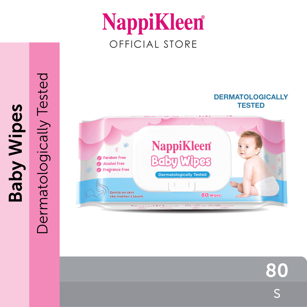 Nappikleen Baby Wipes 80s