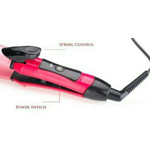 [Ready Stock ] Nova 2in 1 Hair straightener and curling iron...