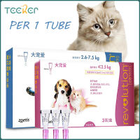 Revolution Cat Flea & Ticks Control & Multi Parasite Protection 1Tubes