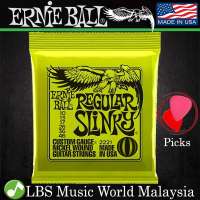 Ernie Ball 2221 Regular Slinky Nickel Wound Electric Guitar String (10-46)