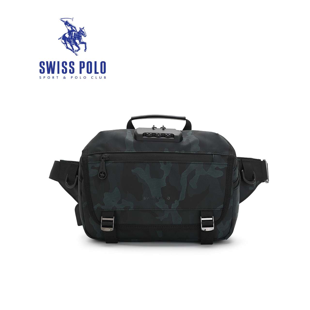 SWISS POLO Chest Bag/Sling Bag SYG 5011-1 ARMY GREEN