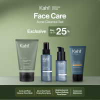 Kahf Face Care Expert Complete Kit 4 (Face Wash + Toner + Serum + Sunscreen Moisturizer) - Suitable for Daily Use