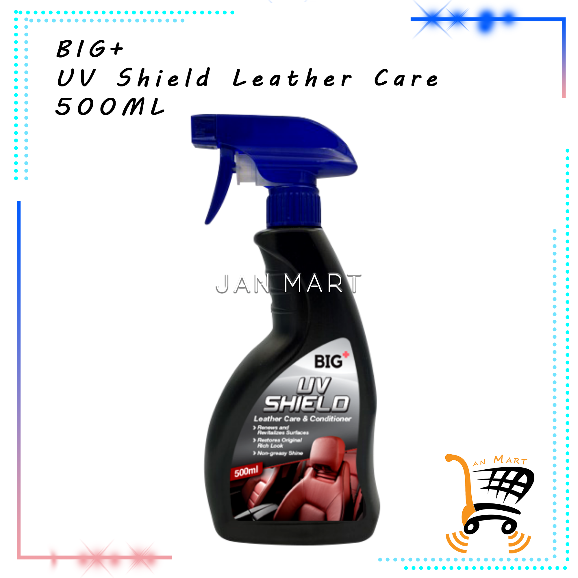 BIG+ UV Shield Leather Care 500ML