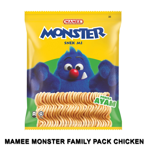 Mamee Monster Family Pack Chicken Noodle Snack (25gx8)
