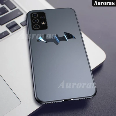 For Samsung Galaxy A52 Samsung Galaxy A72 Case Matte Super Slim Full Protection Metal Bat Man Super Hero Back Cover for Samsung A52 Samsung A72 Casing Housing