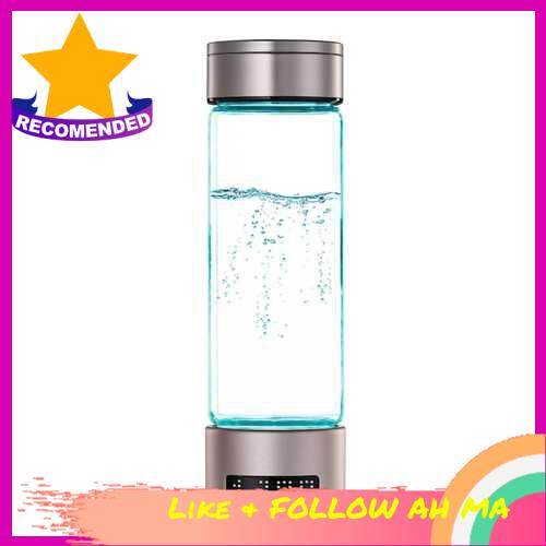 Best Selling 400ml/ 13.5oz Hydrogen Water Bottle Generator with Digital Screen Up to 1400PPB Portabl