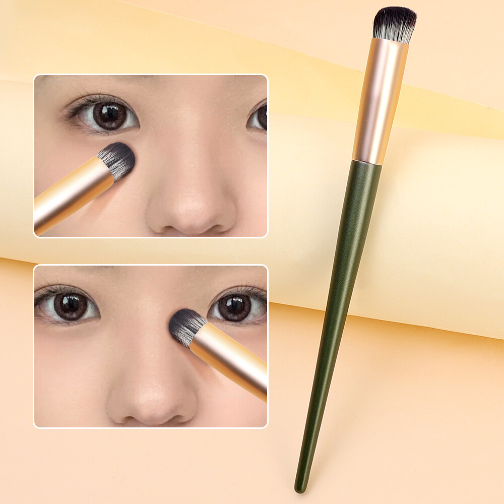 Dụng cụ làm đẹp chi tiết Cọ che khuyết điểm quầng thâm đầu ngón tay cọ trang điểm che khuyết điểm dorisna
