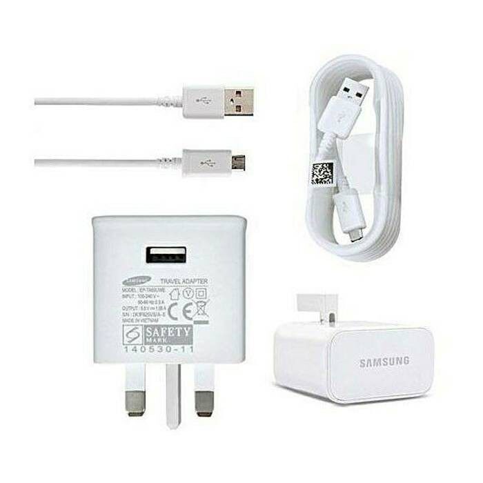 [Ready Stock ] Samsung Micro Charger High-Speed Charger with Data cable 15w