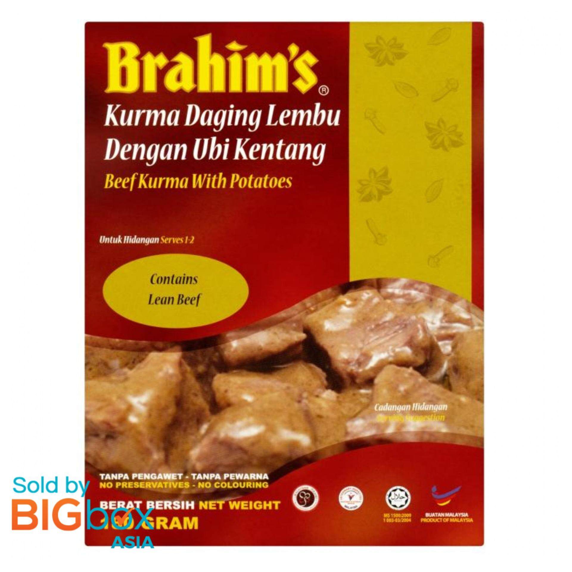 Brahim's Ready To Eat Meals 180g - Beef Curry with Potatoes