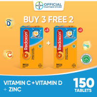 [Bundle of 5] Redoxon Triple Action Effervescent Orange Tablets (30`s)