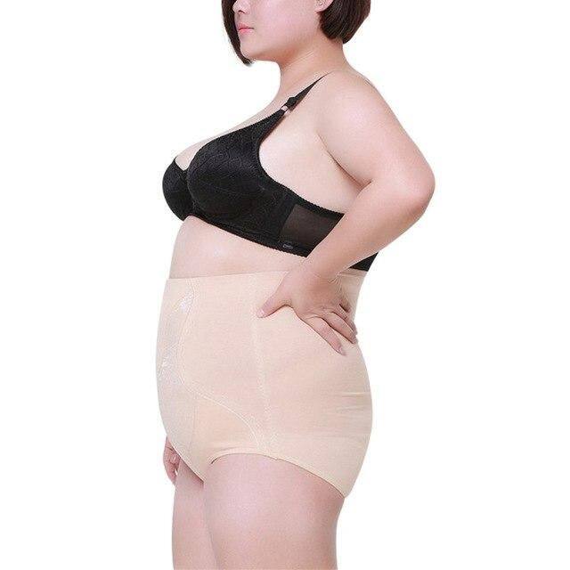 Plus Size Women High Waist Body Shaper / Girdle Breathable Underwear