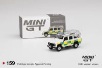 MINI GT 1:64 Land Rover Defender 110 British Red Cross Search & Rescue MJ EXCLUSIVES