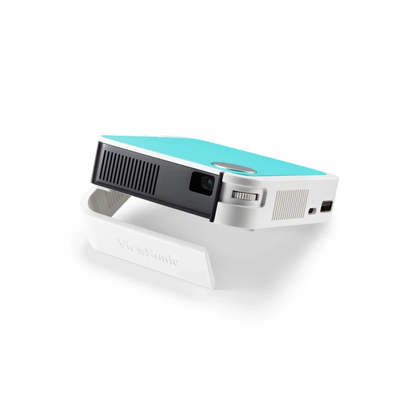 Viewsonic Portable Projector M1 Mini Plus with 854x480 Resolution, 120 Lumens, 30000 Hours Lamp Life in Eco Mode