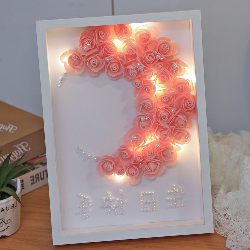 [II Atmosphere responsibility] Gift Gift Gift Gift Valentine's Day Girlfriends Birthday Gift Girls Internet-Famous Gift Surprise Photo Frame Gift