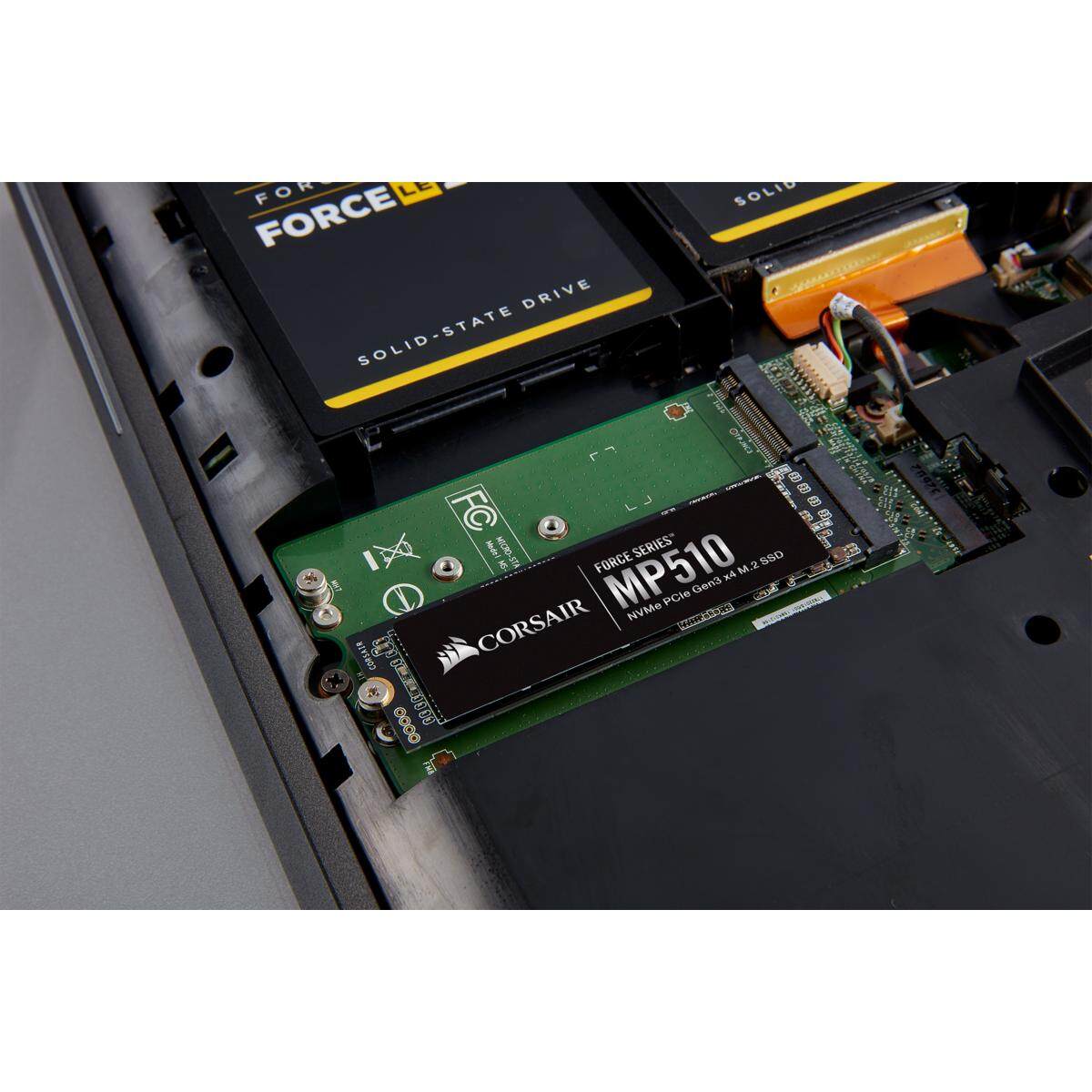 Corsair M.2 PCIE NVME MP510 240GB/480GB/960GB/1920GB  SSD Solid State Drives (F240GBMP510/F480GBMP510/F960GBMP510/F1920GBMP510)