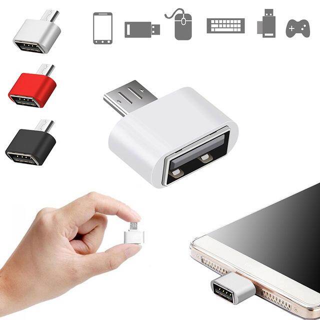 2 cái micro usb & type-c nam để usb 2.0 bộ chuyển đổi otg bộ chuyển đổi đầu cái cho android