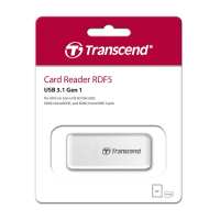Transcend RDF5 Card Reader SD/microSD | USB 3.1 Type A (Black/Red/White)