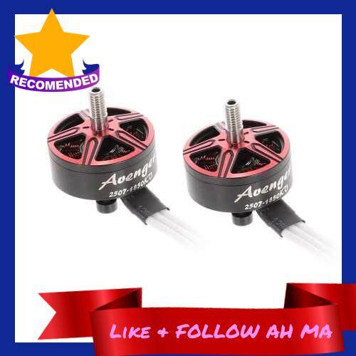 Best Selling 2pcs Brotherhobby Avenger 4-6S 2507 1850KV Brushless Motor CW/CCW for QAV280 250 RC FPV