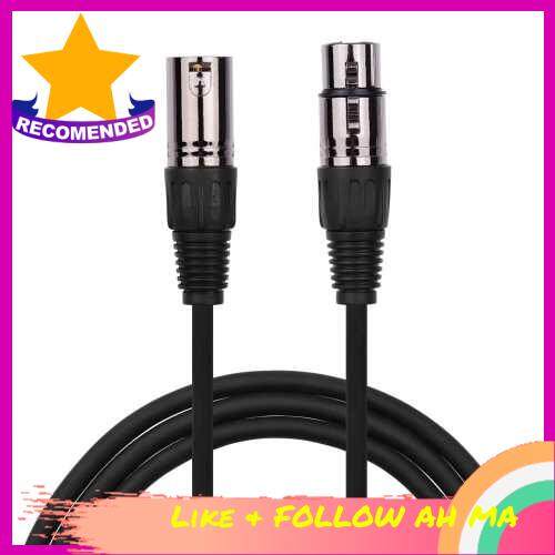 BEST SELLER Muslady 3-Pin Microphone Cable XLR Audio Cable Male to Female 3 meters / 9.8ft (3)