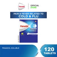 Panadol Soluble Lemon Flavour 500mg Tablets 120’s