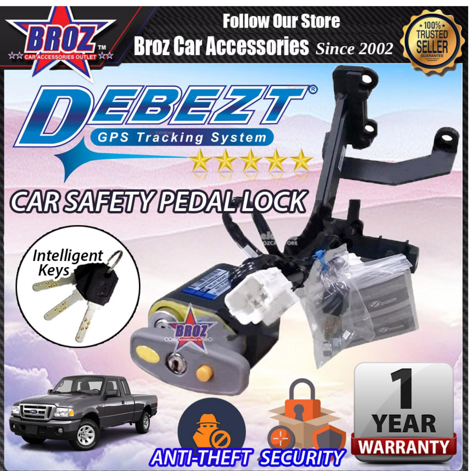 Ranger 2001-2011 Auto/Manual Key Start Anti Theft Double Pedal Lock