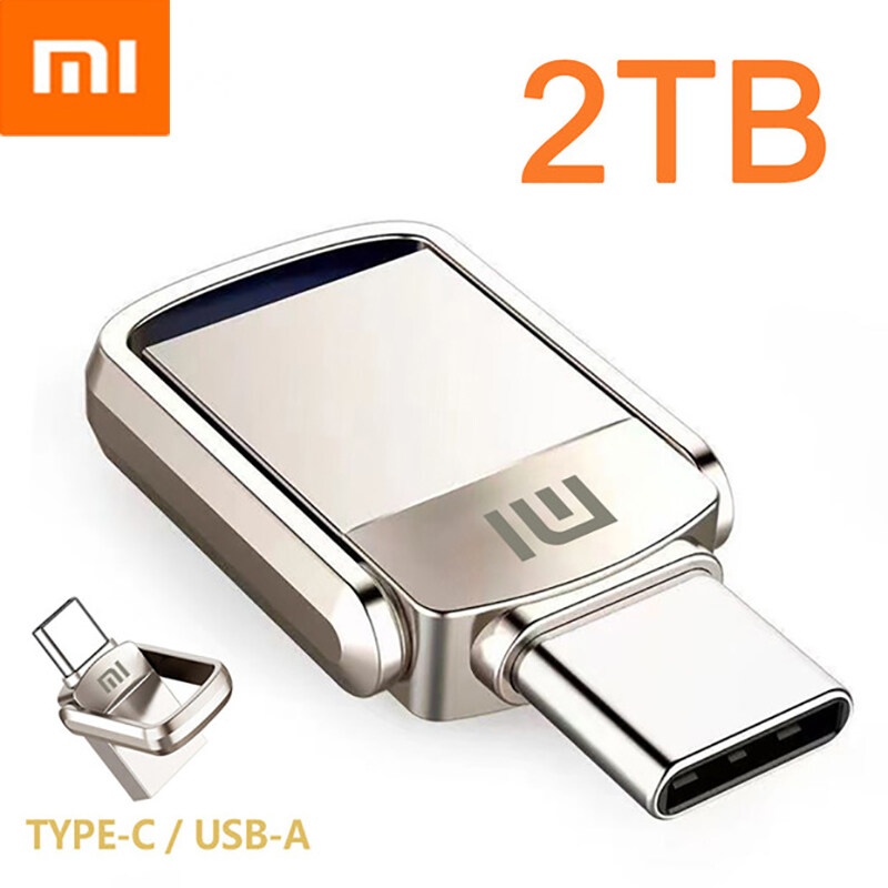MI Flash Disk 2TB USB2.0 Type-C Interface Mobile Phone Computer Mutual Transmission Portable USB Memory