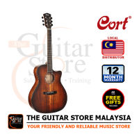 Cort Core-GA Blackwood Full Solid Acoustic Guitar With Padded Gigbag - Open Pore Light Burst (Core GA / CoreGA)