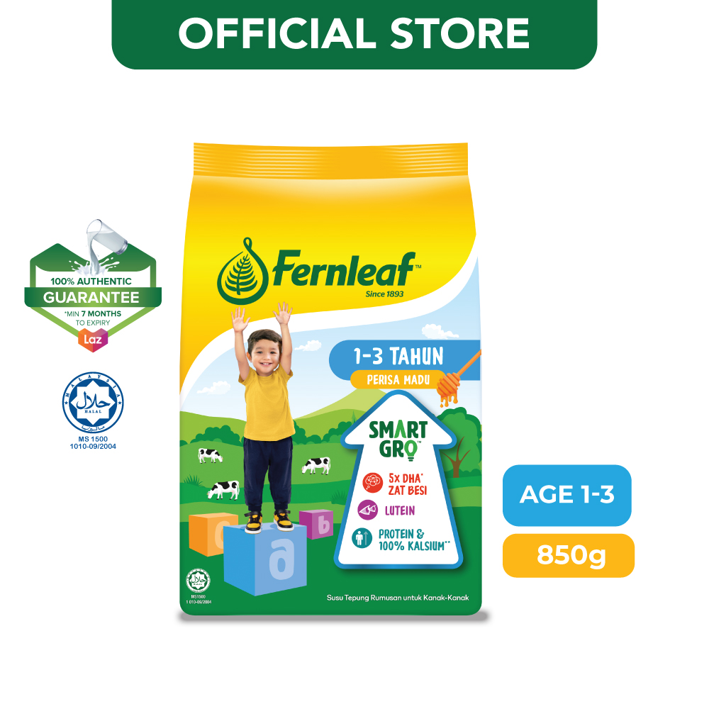 Fernleaf 1 - 3 years Baby Milk Formula Powder Honey 850g