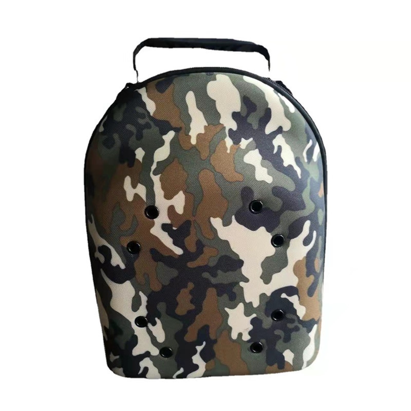 [Hana Clothing Store] Camouflage Gorras Casquette Baseball Cap Carrier Hip Hop Snapback Storage Box For Men Camo Hats Shoulder Bag Case 6-10 Caps