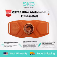 SKG QS700 Ultra Abdominal Fitness Belt Exercise & Fat Burning Massager E-FIT EMS+TENS Light Therapy